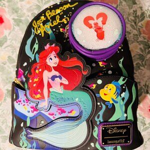 SIGNED by JODI BENSON D23 The Little Mermaid 35th Anniversary Loungefly